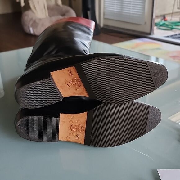 Gucci Vintage Leather Riding Boots - Picture 9 of 12